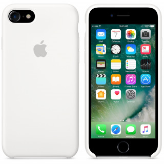Apple IPhone 7 Fehér szilikon tok (MMWF2ZM/A) Mobil