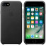 Apple IPhone 7 Fekete bőrtok (MMY52ZM/A) thumbnail