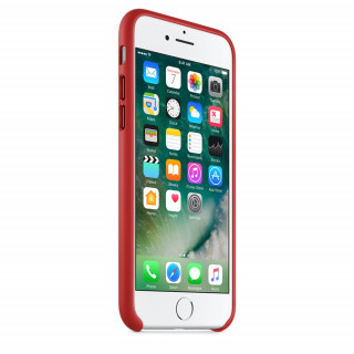 Apple IPhone 7 Piros bőrtok (MMY62ZM/A) Mobil