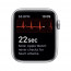 Apple Watch Series 5 GPS, 44mm, Ezüst alumíniumtok fehér sportszíjjal thumbnail
