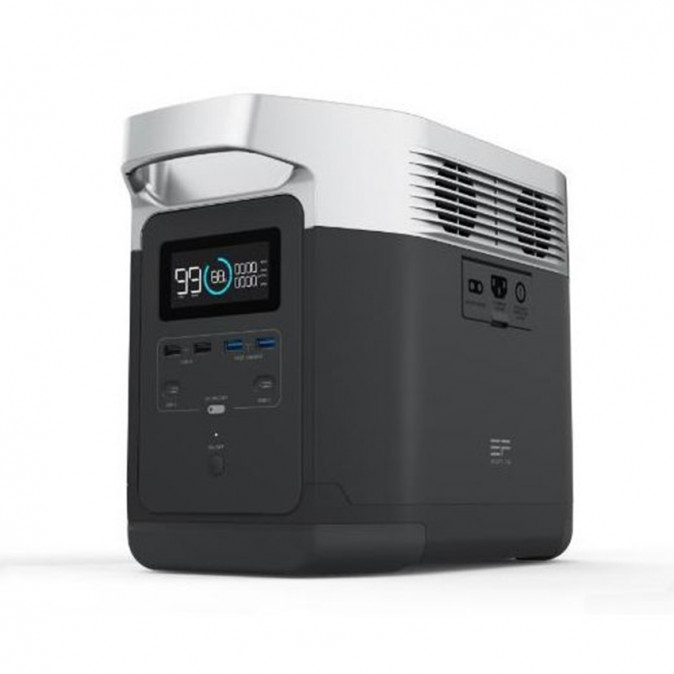 ECOFLOW DELTA + Dupla Solar Panel Kit Otthon