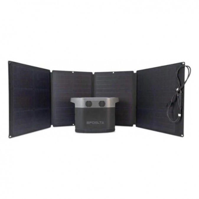 ECOFLOW DELTA + Dupla Solar Panel Kit Otthon