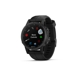 Garmin fenix 5S Plus Sapphire Fekete fekete óraszíjjal 010-01987-03 Mobil