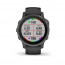 GARMIN Fenix 6S Sapphire Carbon DLC szürke, fekete szilikon szíjjal 010-02159-25 thumbnail