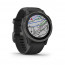 GARMIN Fenix 6S Sapphire Carbon DLC szürke, fekete szilikon szíjjal 010-02159-25 thumbnail