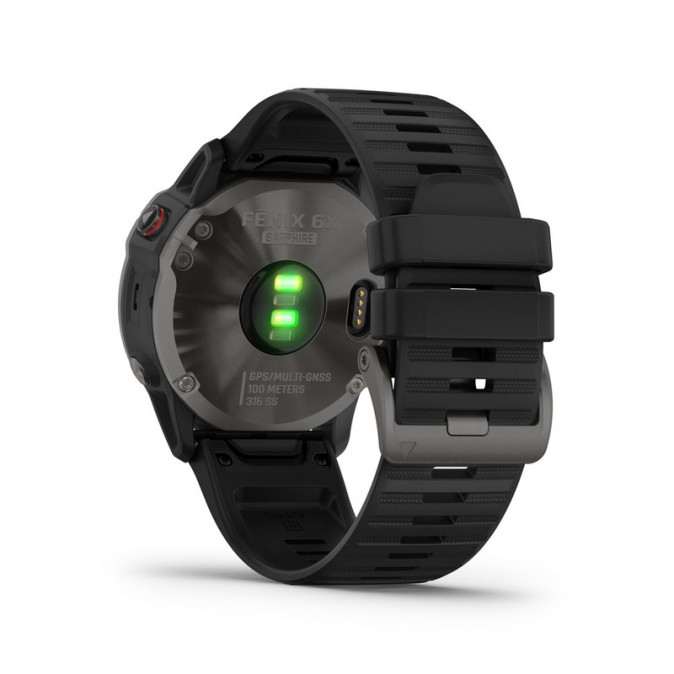 Garmin fenix 6X Pro Sapphire 3,56 cm (1.4") Szürke GPS (műhold) Mobil