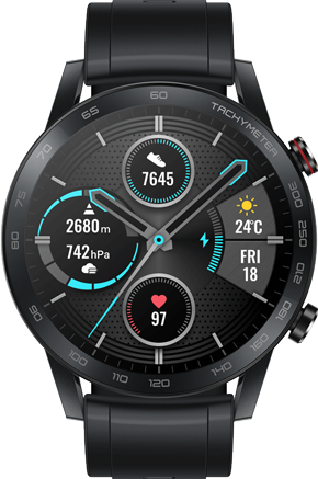 Honor MagicWatch 2 okosóra 46mm, szénfekete Mobil