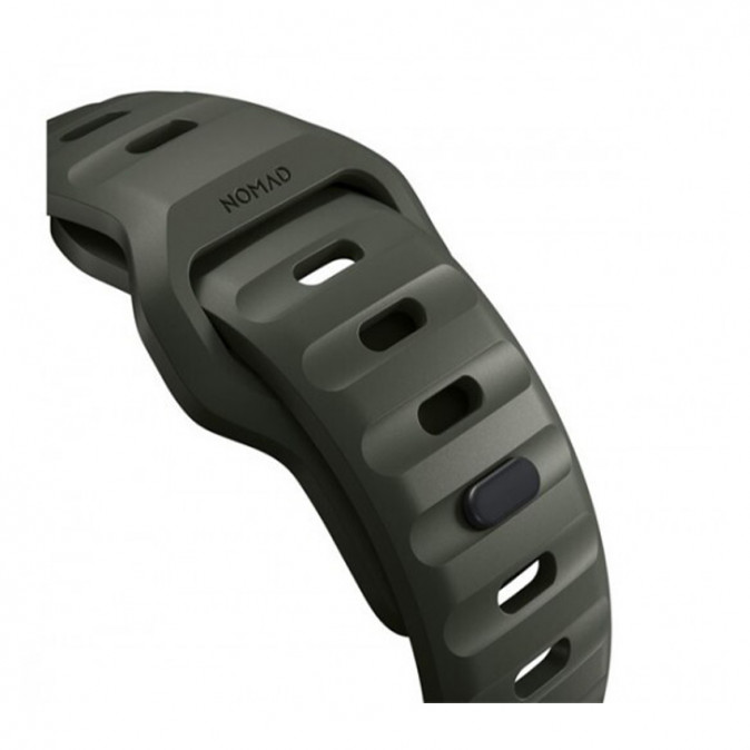 Nomad Sport Apple Watch 42/44/45mm szíj, zöld Mobil