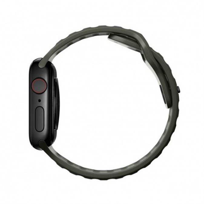 Nomad Sport Apple Watch 42/44/45mm szíj, zöld Mobil