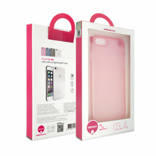 OZAKI O!COAT 0.3 JELLY, IPhone 7 Tok Pink (OZAKI-OC735PK) Mobil