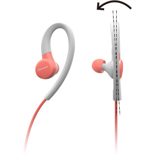 Pioneer SE-E6BT-P Bluetooth rózsaszín sport fülhallgató PC