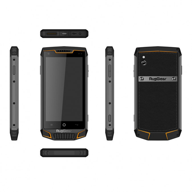 RugGear RG740 - IP68 szabványnak megfelelő, strapabíró telefon, érintőkijelzős,- Mobil
