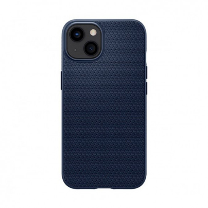 Spigen Liquid Air Apple iPhone 13 Navy Blue tok, sötétkék Mobil