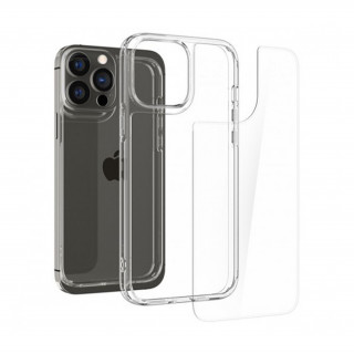 Spigen Quartz Hybrid Apple iPhone 13 Pro Crystal Clear tok, átlátszó Mobil
