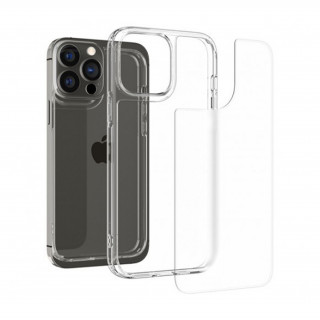 Spigen Quartz Hybrid Apple iPhone 13 Pro Matte Clear tok, fekete-átlátszó Mobil