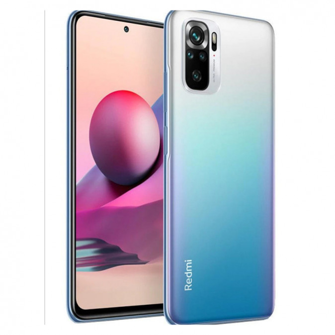 Xiaomi Redmi Note 10S 64GB 6GB RAM Dual mobiltelefon (Oceán kék) Mobil