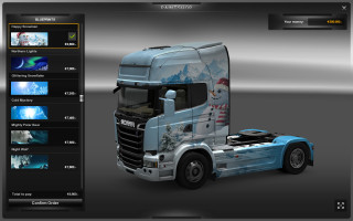 Euro Truck Simulator 2 Ice Cold Paint Jobs Pack (PC) Letölthető PC