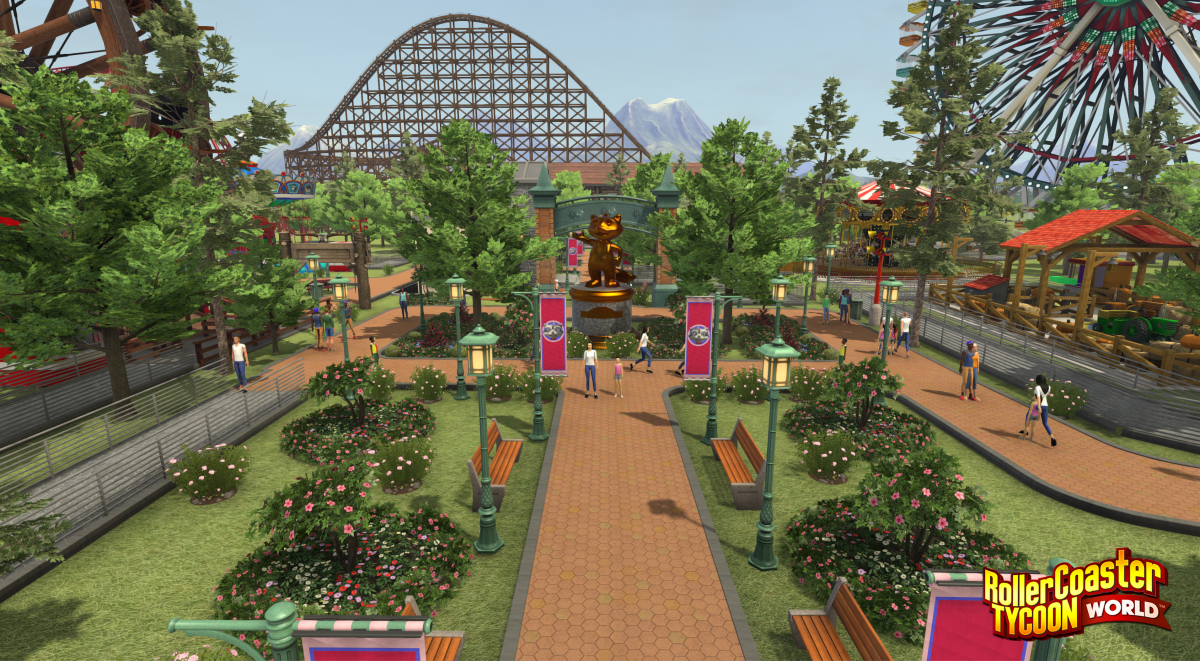RollerCoaster Tycoon World (PC) (Letölthető) PC