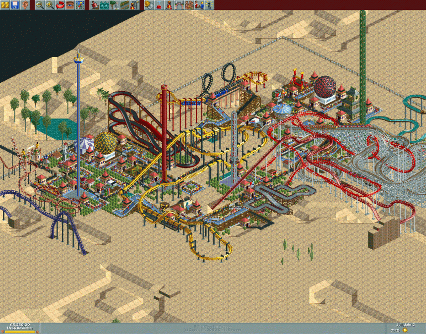 RollerCoaster Tycoon: Deluxe (PC) DIGITÁLIS PC