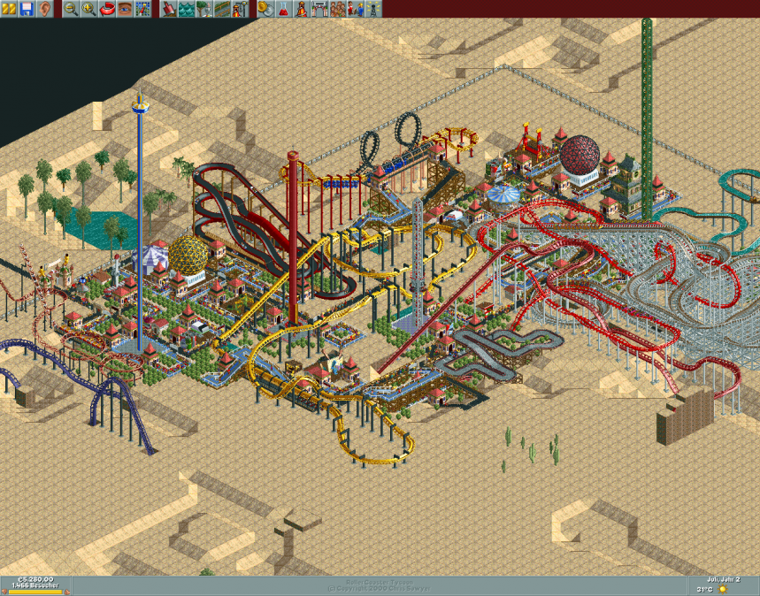 RollerCoaster Tycoon: Deluxe (PC) DIGITÁLIS PC