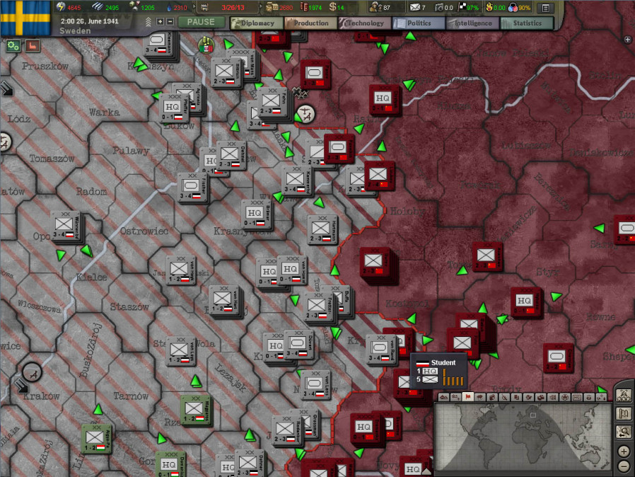 Hearts of Iron III: Semper Fi Expansion (PC) DIGITÁLIS PC