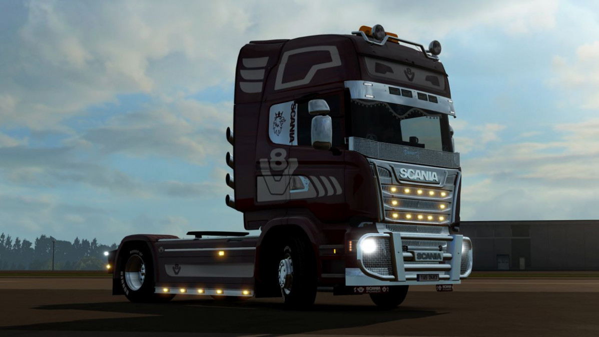 Euro Truck Simulator 2 - Mighty Griffin Tuning Pack DLC (PC) Letölthető PC