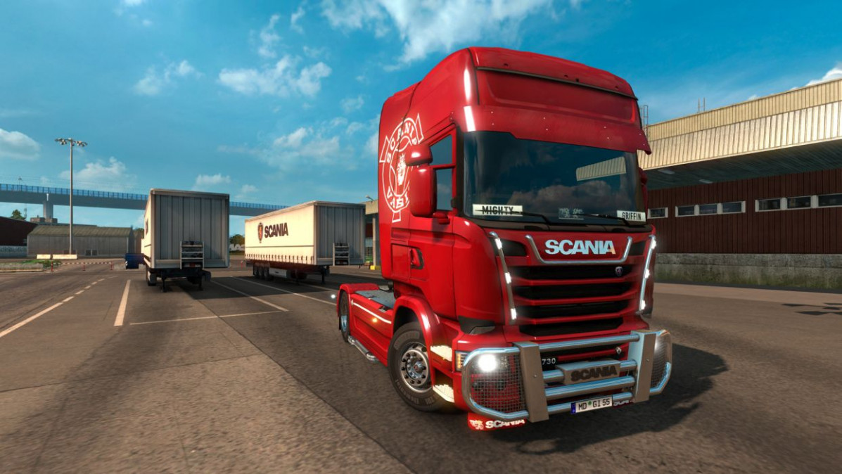 Euro Truck Simulator 2 - Mighty Griffin Tuning Pack DLC (PC) Letölthető PC