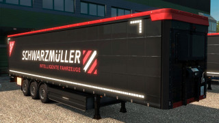 Euro Truck Simulator 2 - Schwarzmüller Trailer Pack DLC (PC) Letölthető PC