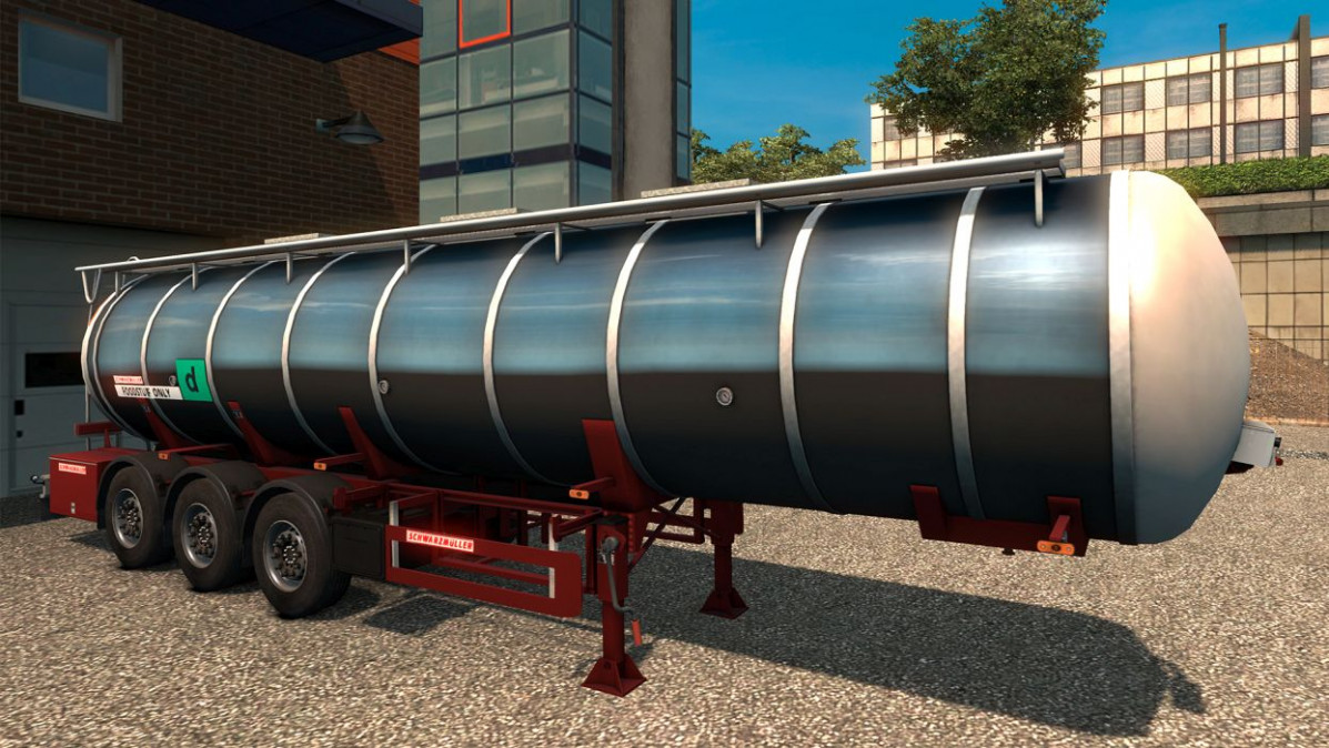 Euro Truck Simulator 2 - Schwarzmüller Trailer Pack DLC (PC) Letölthető PC