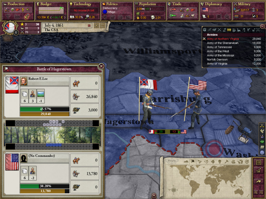 Victoria II: A House Divided Expansion (PC) DIGITÁLIS PC