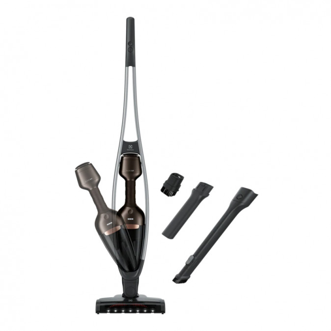 Electrolux PQ91-50MB 2 az 1-ben mahagóni bronz akkumulátoros állóporszívó Otthon