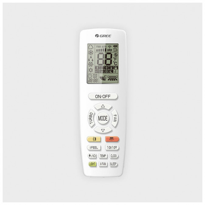 Gree GWH09AGA-K6DNA1A Pulse Inverter Klíma, WIFI, 2,5 KW + kültéri egység Otthon
