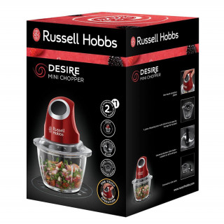 Russell Hobbs 24660-56 Desire piros mini aprító Otthon