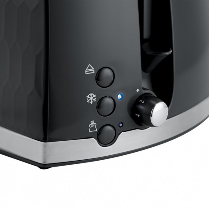 Russell Hobbs 26061-56/RH Honeycomb fekete kenyérpirító Otthon