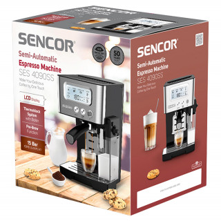 SENCOR SES 4090SS Espresso Kávégép Otthon