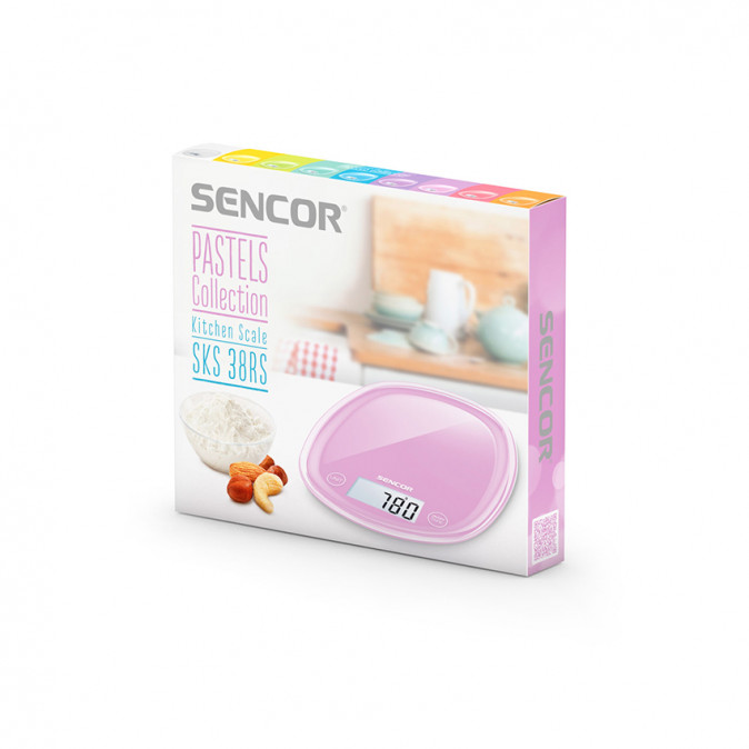 Sencor SKS 38RS Konyhai Mérleg Otthon