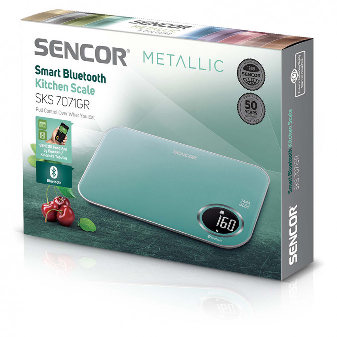 Sencor SKS 7071GR Okos Konyhai Mérleg Otthon