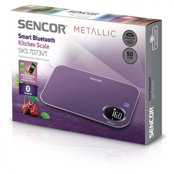 Sencor SKS 7073VT Okos Konyhai Mérleg Otthon