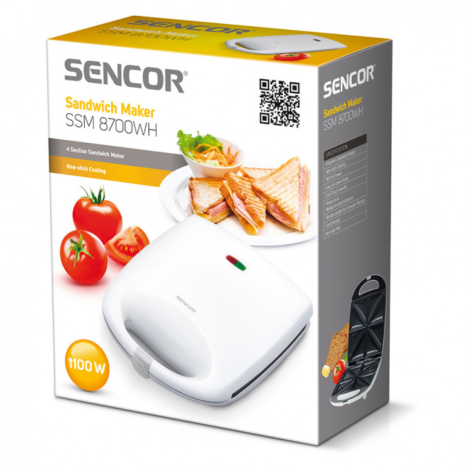 Sencor SSM 8700WH Szendvicssütő Otthon