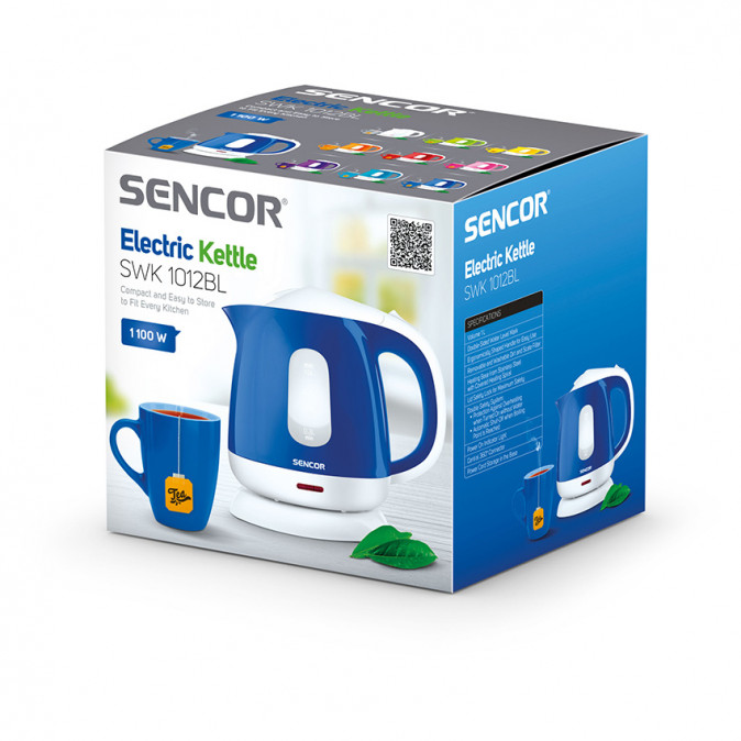 SENCOR SWK 1012BL Vízforraló 1,0 L Otthon