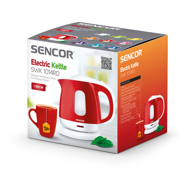 SENCOR SWK 1014RD Vízforraló 1,0 L Otthon