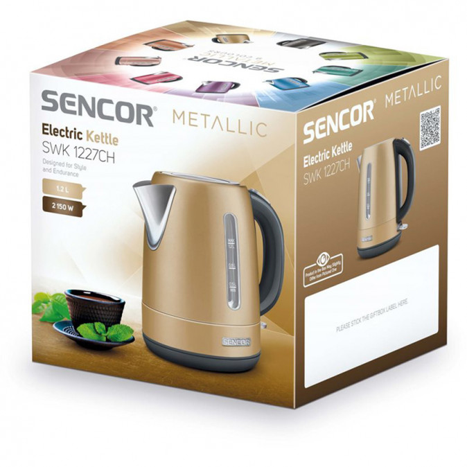 SENCOR SWK 1227CH Vízforraló 1,2 L Otthon
