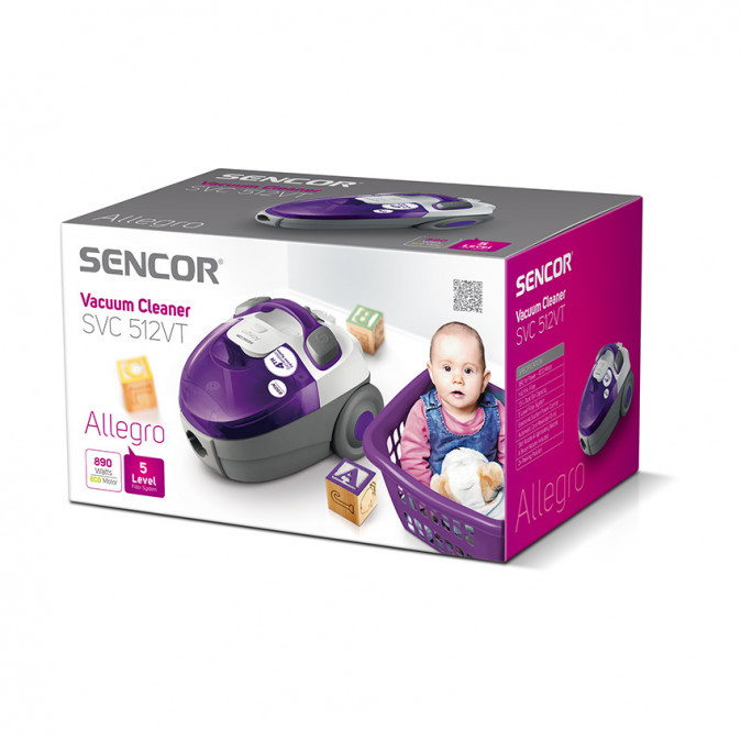 SENCOR SVC 512VT-EUE2 Porszívó Otthon
