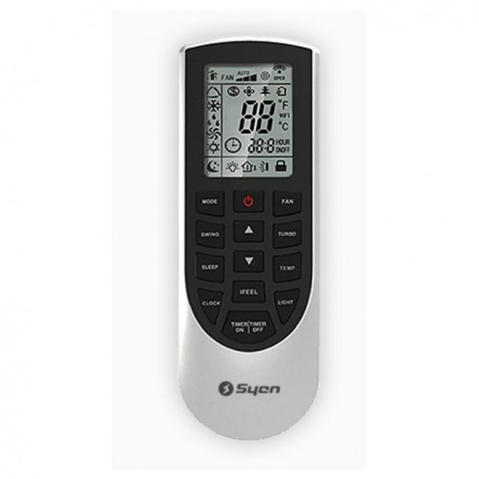 Syen Bora Plusz SOH24BO-E32DA4C Inverteres Oldalfali Split Klíma, WIFI, 6,2 kW Otthon