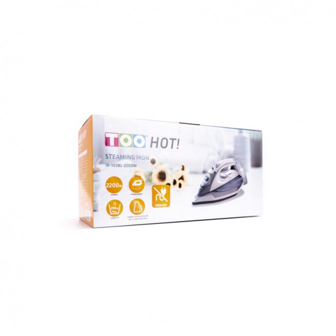 TOO IR-103BL-2200W vezeték nélküli gőzölős vasaló Otthon