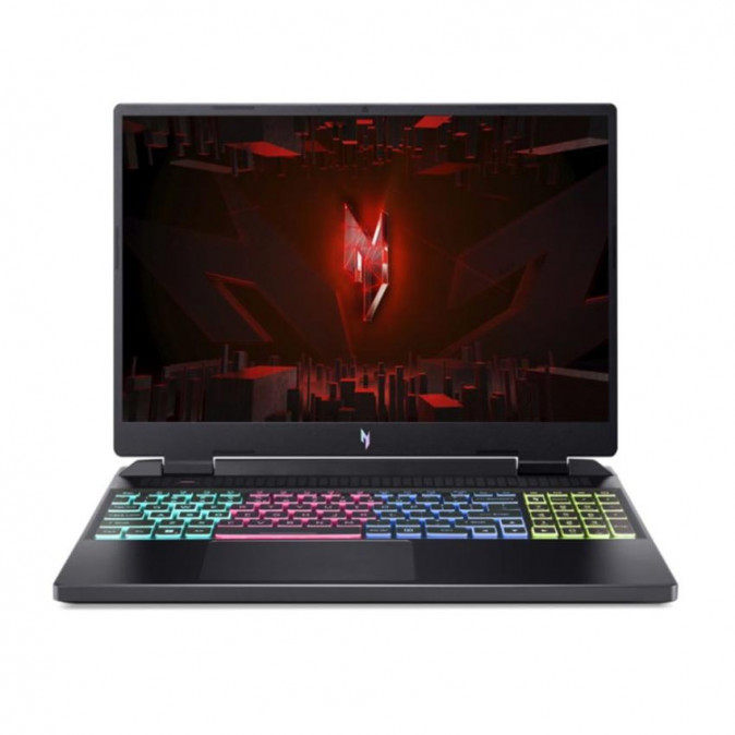 ACER Aspire Nitro AN16-51-7712, 16" WUXGA IPS, Intel Core i7-13620H, 16GB, 1TB SSD, GeForce RTX 4050, DOS, fekete PC