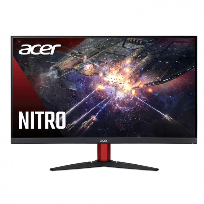 ACER IPS Nitro Monitor KG242YM3bmiipx 23,8", 16:9 FHD, 180Hz, FreeSync, 1ms, 250nits, 2xHDMI, DP, MM, fekete PC