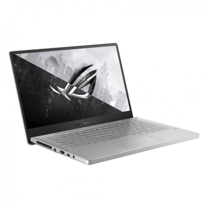 ASUS ROG Zephyrus GA401QC-HZ021T 14" FHD/AMD Ryzen R7-5800HS/16GB/512GB/RTX 3050 4GB/Win10/Fehér Laptop PC