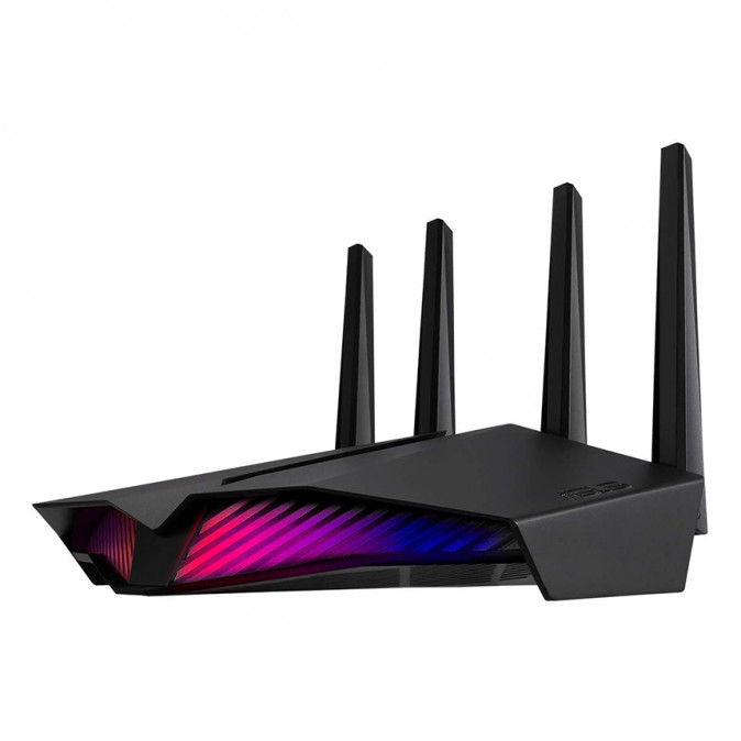 Asus RT-AX82U AX5400 Mbps Dual-band WiFi 6 gigabit AiMesh OFDMA mobile gaming Wi-Fi router Aura-RGB-vel PC