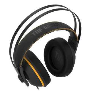 ASUS TUF GAMING H7 Fekete-sárga Gamer Headset (90YH01MY-B8UA00) PC